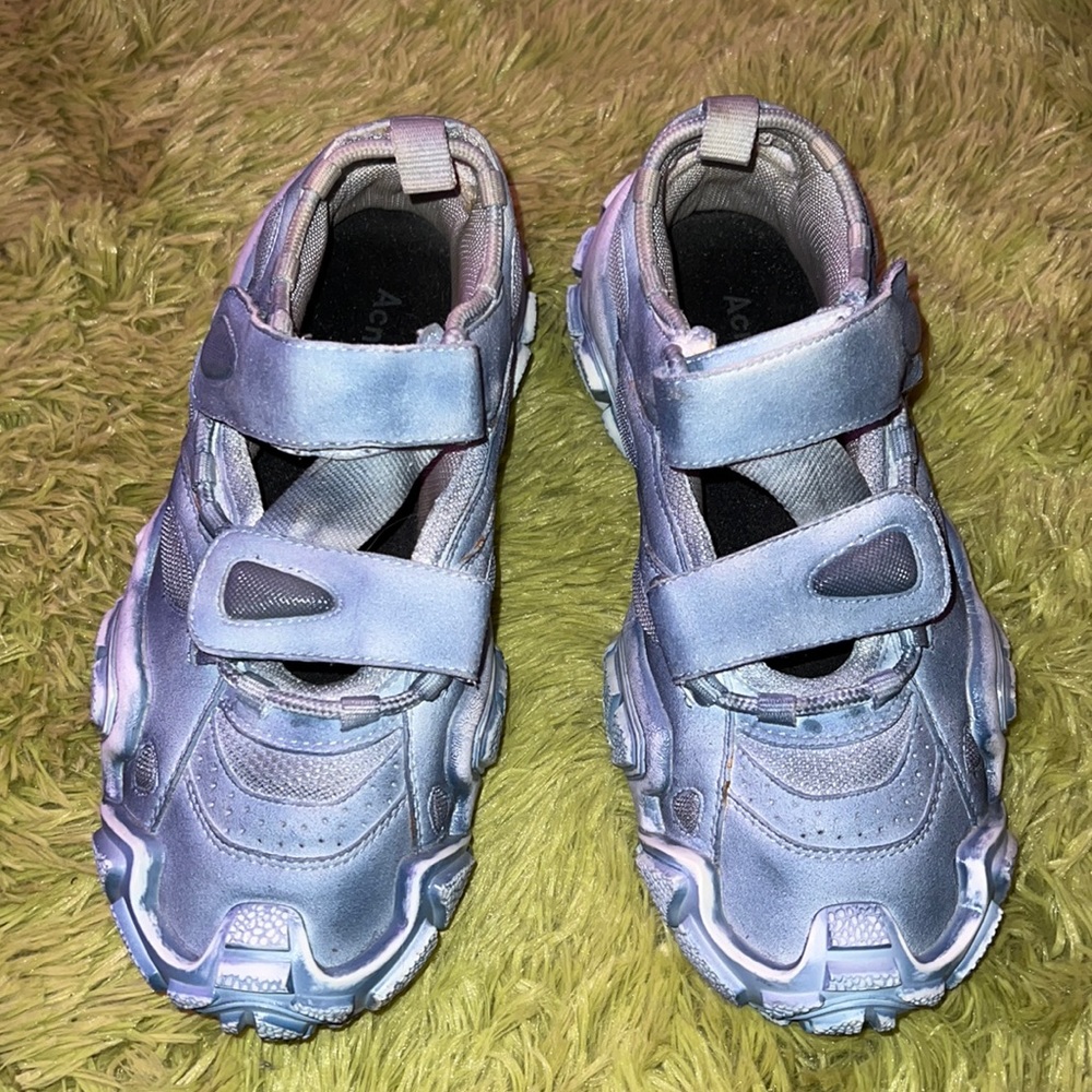 Acne Studios Bolzter Bryz Tumbled Blue